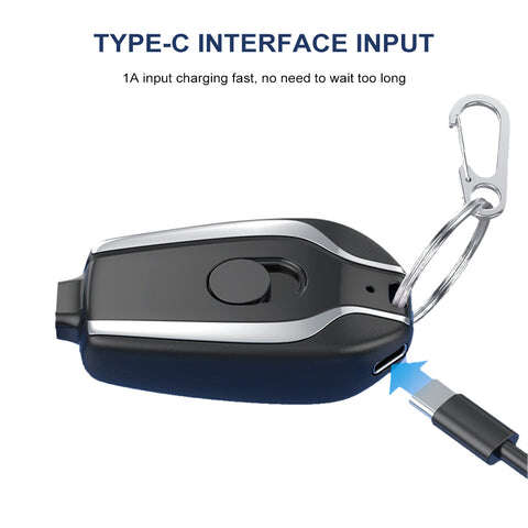 Emergency Portable Key Chain Charger Eclipzia